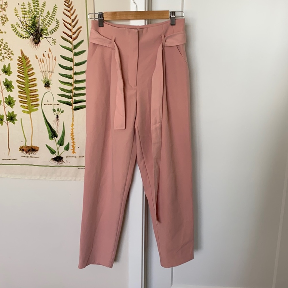 New Look Trousers with Tie Waist